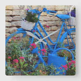 Relógio Quadrado Bluebike.