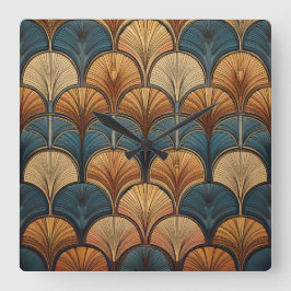 Relógio Quadrado Bohemian art clock