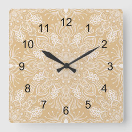 Relógio Quadrado Boho Barkley