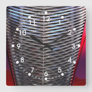 Relógio Quadrado Brânquia do carro