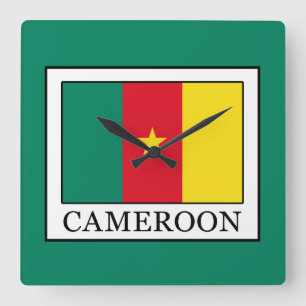 Relógio Quadrado Cameroon