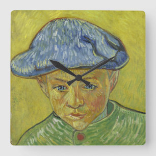 Relógio Quadrado Camilo Roulin por Vincent van Gogh