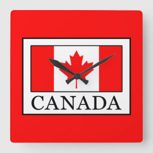 Relógio Quadrado Canadá