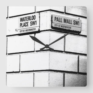 Relógio Quadrado Canto de Londres