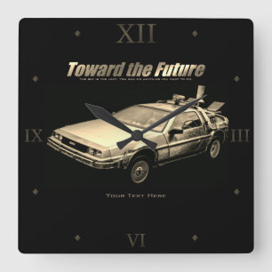 Relógio Quadrado Car：Acrylic Wall Clock