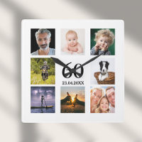 cara de 60º aniversário da Colagem de Fotos