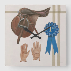 Relógio Quadrado Caractere natural VI