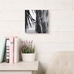 Relógio Quadrado Caribe Beach Bliss #4 #wall #art