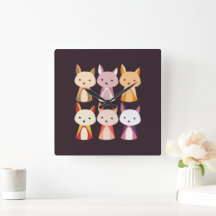 Cartoon Colorida Fox