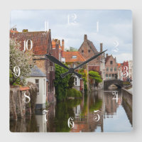 Casas antigas de Bruges, Bélgica