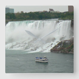 Relógio Quadrado Cataratas do Niágara do lado canadense