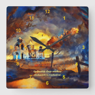 Relógio Quadrado Catedral de Etchmiadzin