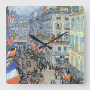 Relógio Quadrado Catorze de Julho, Rue Daunou de Childe Hassam