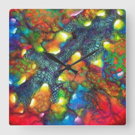 Relógio Quadrado CELESTE de Christèle Chabrette