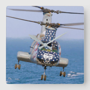 RELÓGIO QUADRADO CH-46E SEA KNIGHT