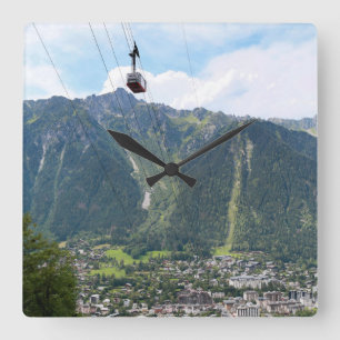 Relógio Quadrado Chamonix - France