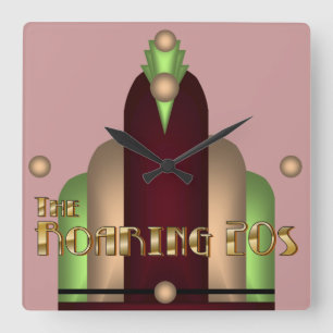 Relógio Quadrado Charleston