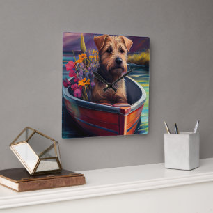 Relógio Quadrado Chesapeake em um remo: Uma aventura cêntrica