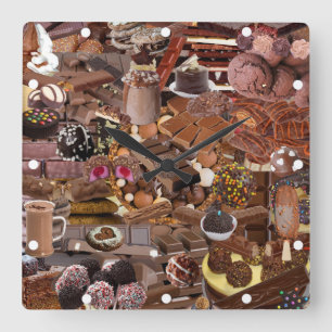 Relógio Quadrado Chockablock