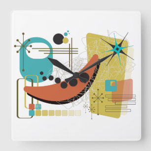 Relógio Quadrado Clássico Redux