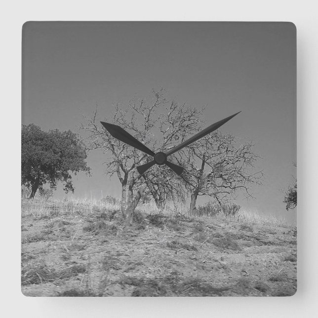 RELÓGIO QUADRADO CLOCK COOL  ECO STYLE DESIGN (Frente)