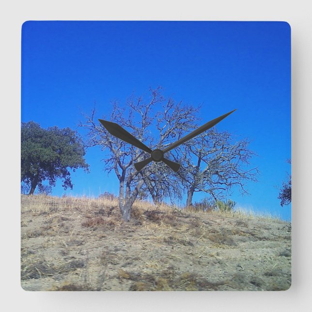 RELÓGIO QUADRADO CLOCK COOL  ECO STYLE DESIGN (Frente)