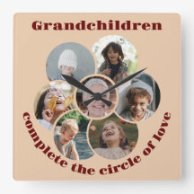 Colagem Fotográfica Personalizada Avó/Crianças 7 C