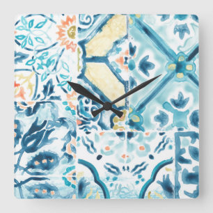 Relógio Quadrado Coleção Medley