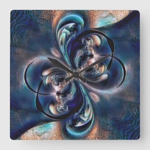 Relógio Quadrado Conceito