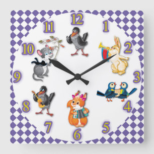 Relógio Quadrado concerto