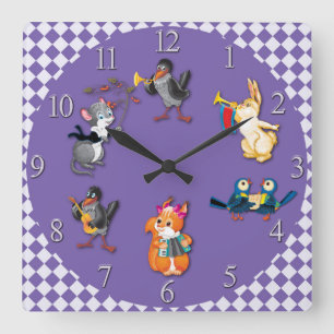 Relógio Quadrado concerto