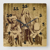 Conselho de Guerra Sioux Vintage Stereoview