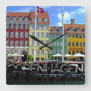 Relógio Quadrado Copenhaga