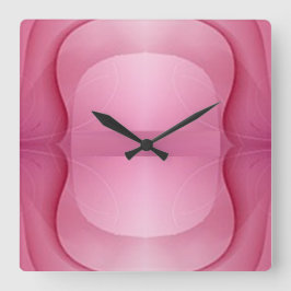 Relógio Quadrado Cores de estilos clássicos