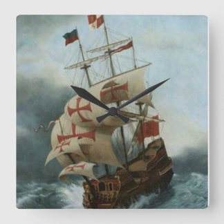 Relógio Quadrado Crusade Ahoy