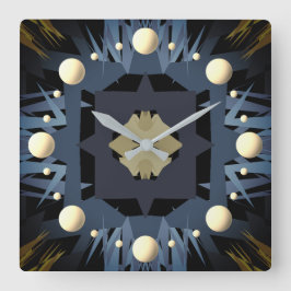 Relógio Quadrado cruz