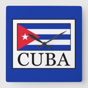 Relógio Quadrado Cuba