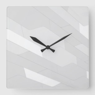Relógio Quadrado Cyber Wall 