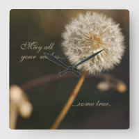 Dandelion Seed Head em tons castanhos