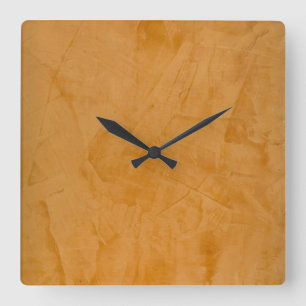 Relógio Quadrado Dante Faux Finish Square Wallclock