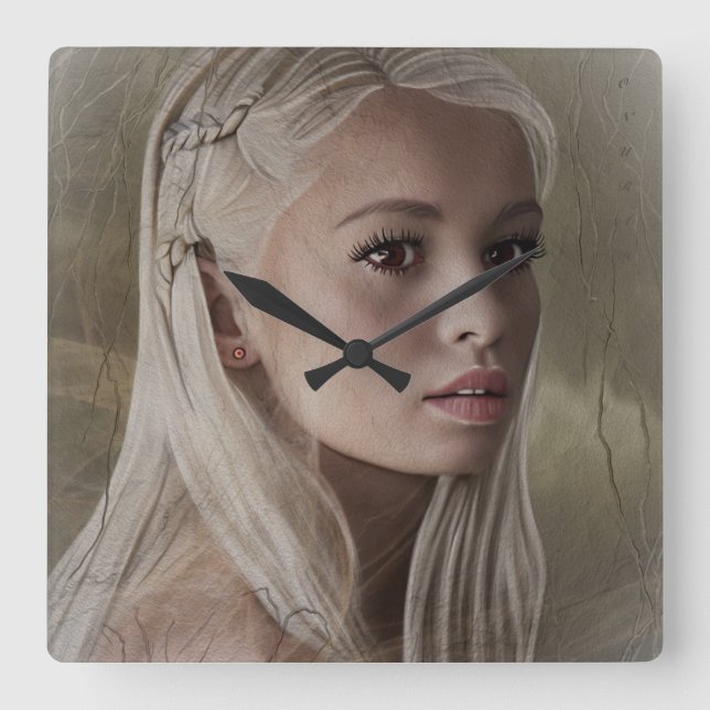 Relógio Quadrado Dê-me o amor (Frente)