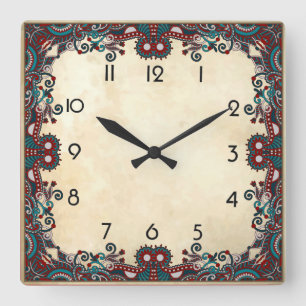 Relógio Quadrado Decorativo