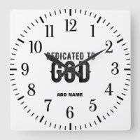 DEDICADO A DEUS TEXTO NEGRO LEGAL PERSONALIZÁVEL