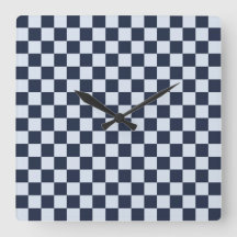 Denim rinse checkerboard pattern