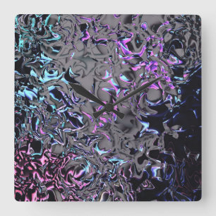 Relógio Quadrado Desastre de anos 80