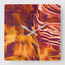 Desenho abstrato mosaico de folha de ouro avermelh