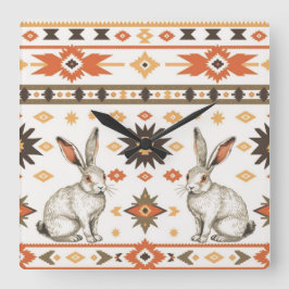 Relógio Quadrado Desert Hares