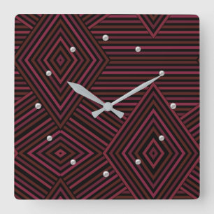 Relógio Quadrado Discar para seu relógio. adicione uma foto e/ou te