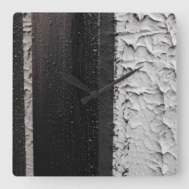 Relógio Quadrado dois tons (Frente)