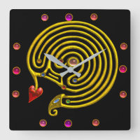 DOURADO HÍPER LABYRINTH PINK GEMSTONES Pretas Amar